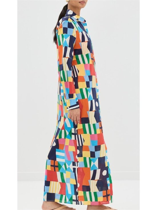 STAUD Dresses & Skirts - STAUD Maxi Shirt Dress / Vita Dress - Size S - Pre-Owned - Very Good Condition